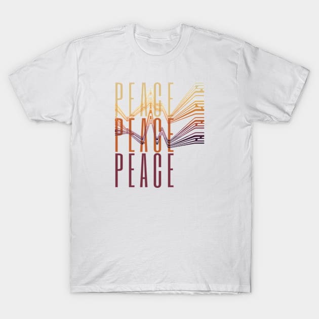 Peace and Growth mindset, productivity T-Shirt by Autogenic Reform